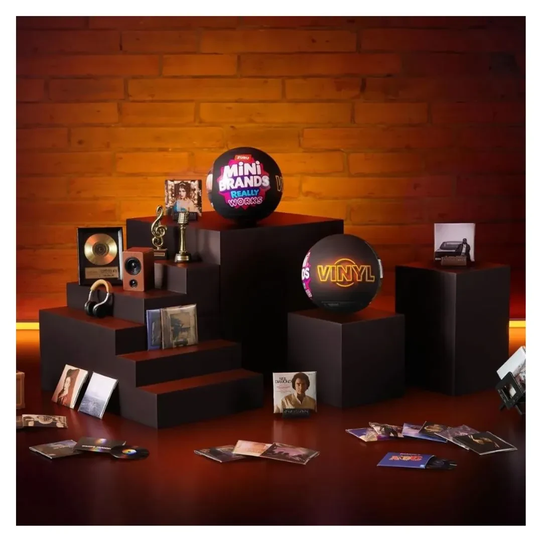 Mini Brands Cápsula Sorpresa Disco de Vinilo Surtido3