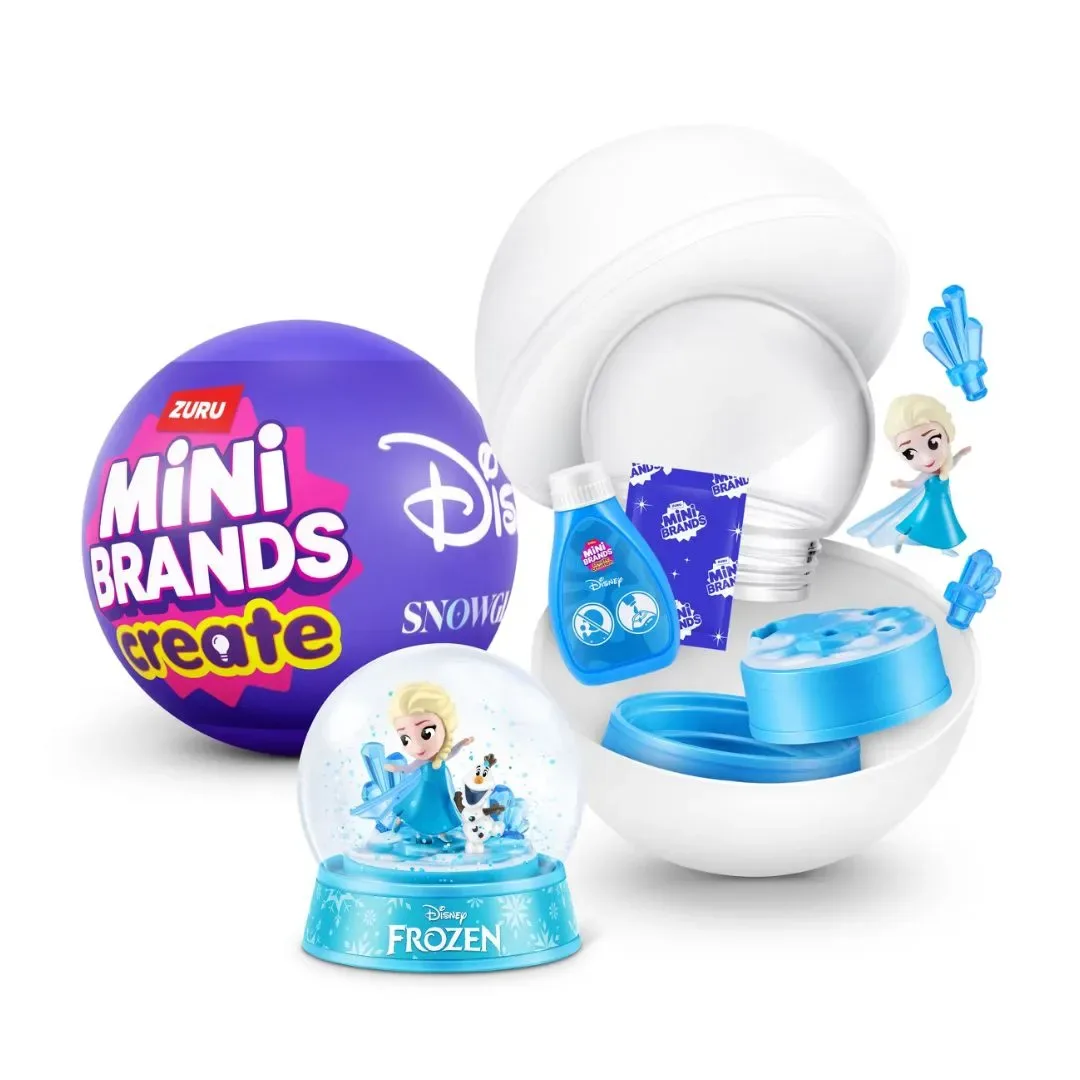 Mini Brands Mini Bola de Nieve Disney Cápsula Surtido1