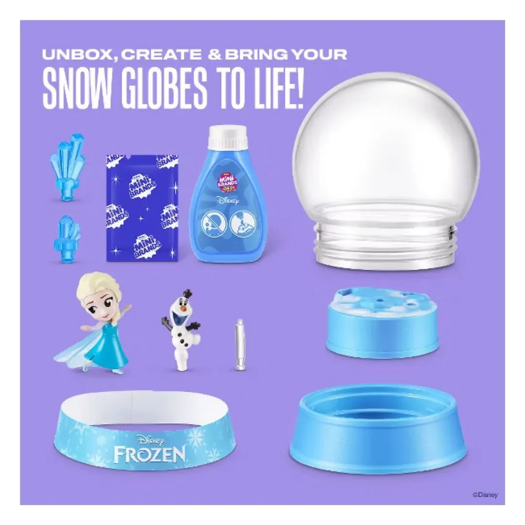 Mini Brands Mini Bola de Nieve Disney Cápsula Surtido4