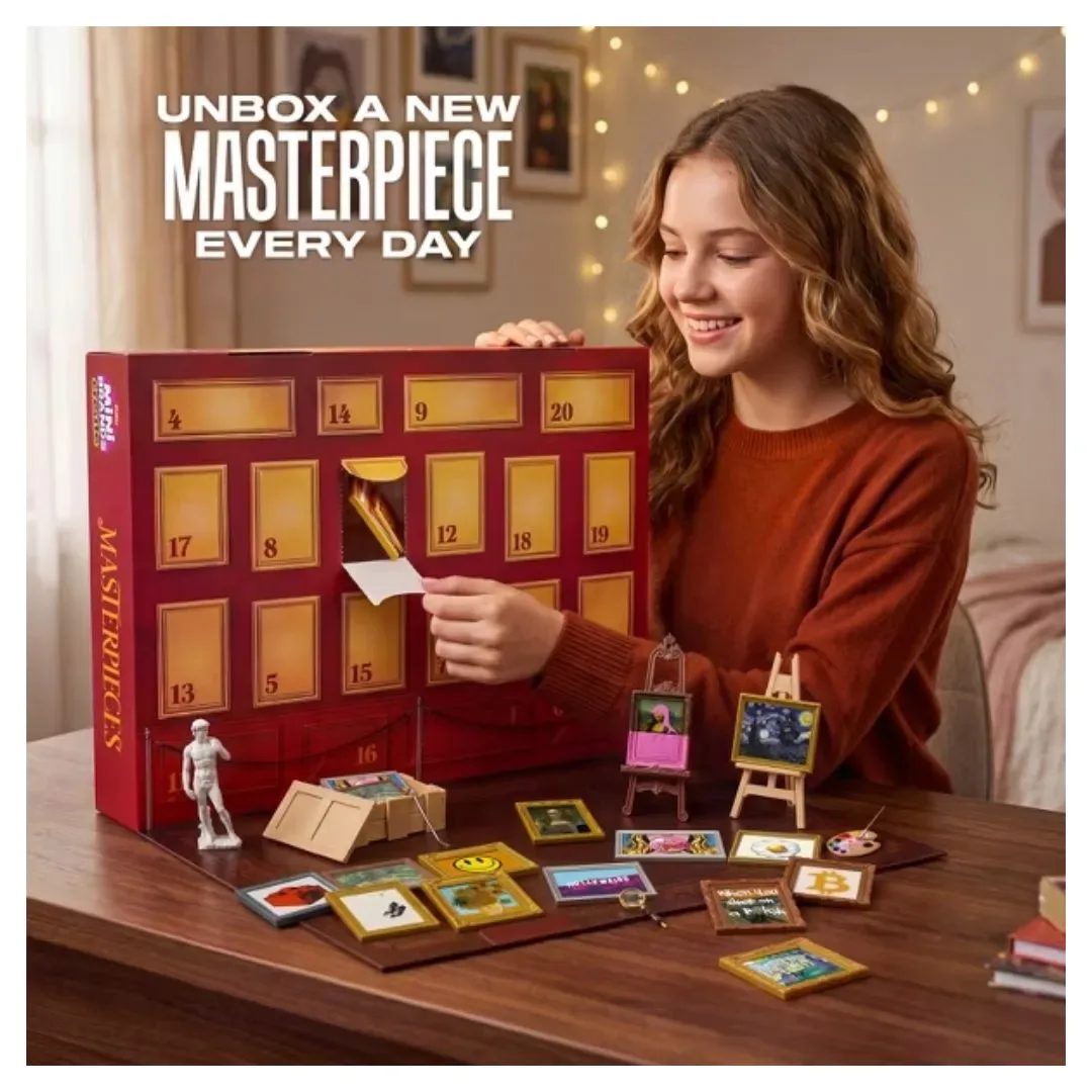 Calendario de Adviento Mini Brands Obras de Arte con 20 Sorpresas2