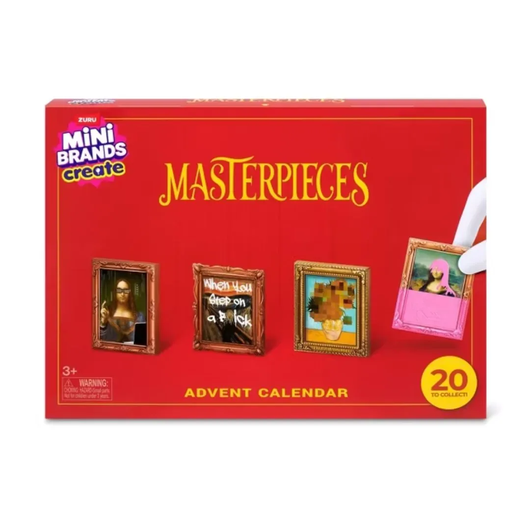 Calendario de Adviento Mini Brands Obras de Arte con 20 Sorpresas4