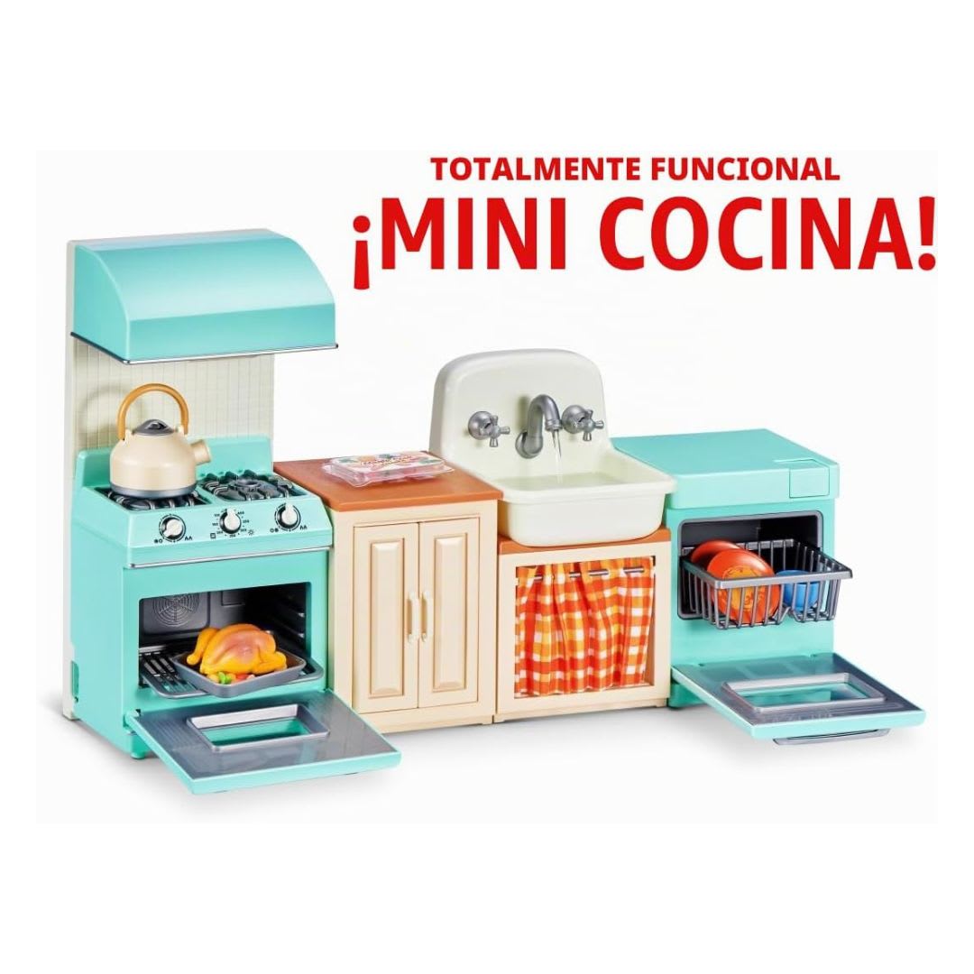 Mini Brands Magic Cook Kitchen Playset: la mini-cocina de ZURU que cocina de verdad2