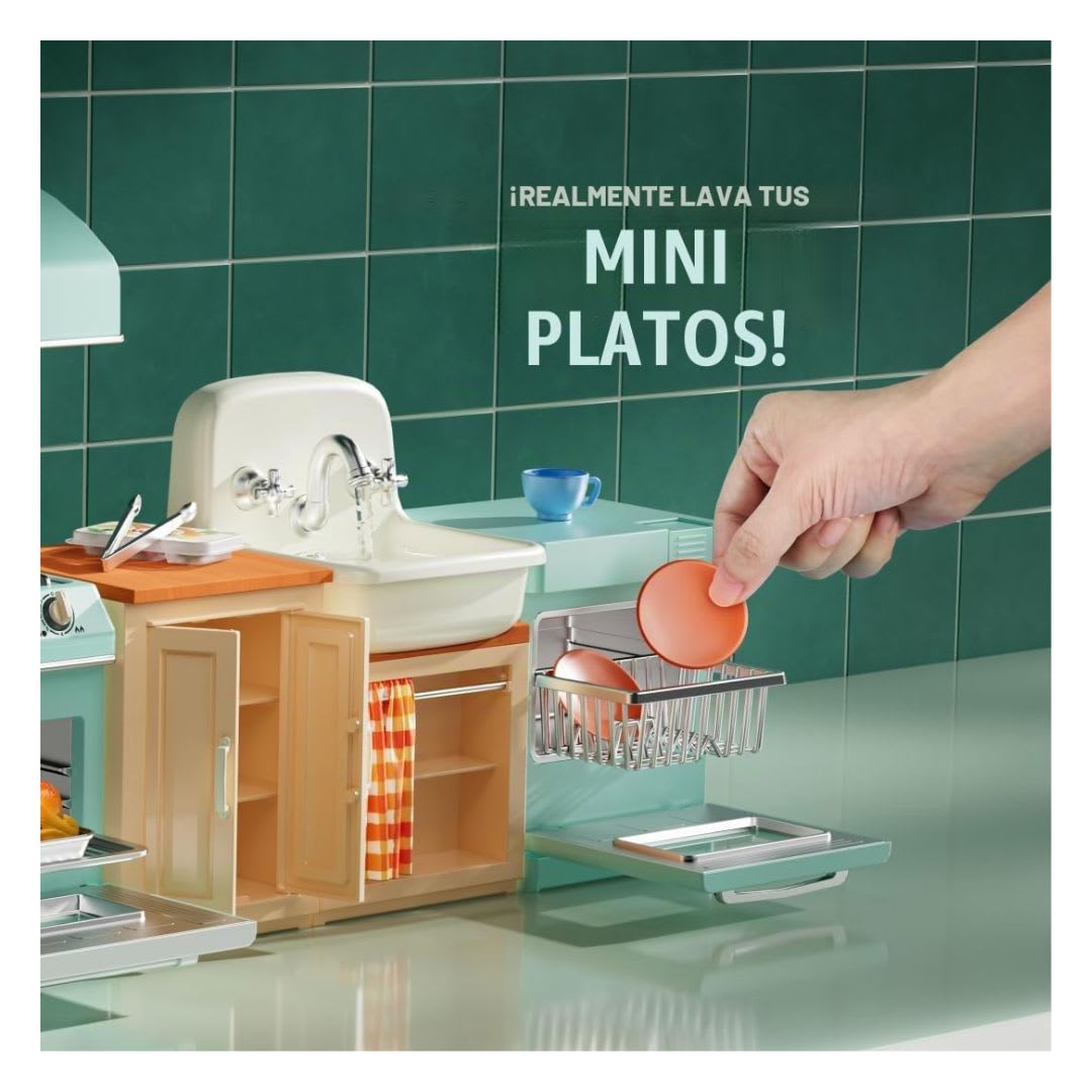 Mini Brands Magic Cook Kitchen Playset: la mini-cocina de ZURU que cocina de verdad6