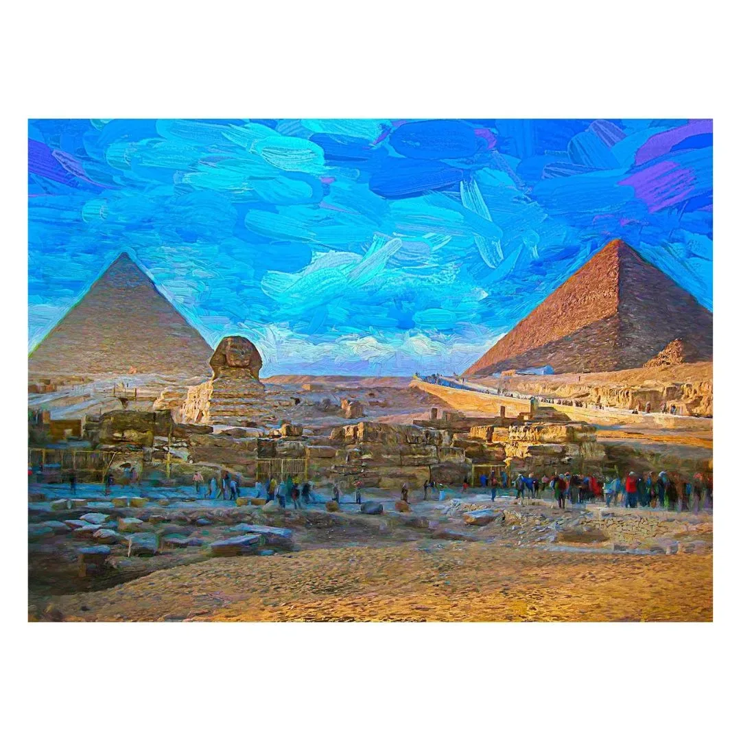 Clementoni Rompecabezas La Gran Esfinge y las Pirámides de Giza x500 pzas1