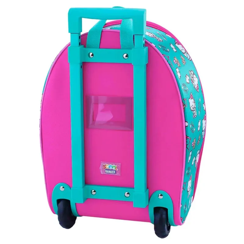 Set Scool Ranger Maleta Lonchera Cartuchera Hello Kitty 3D2