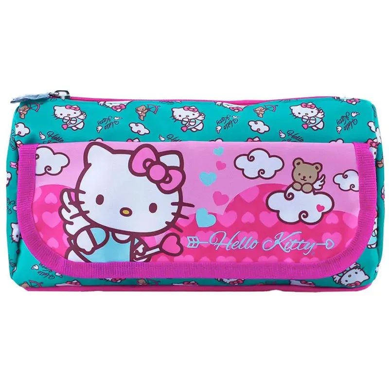 Set Scool Ranger Maleta Lonchera Cartuchera Hello Kitty 3D7