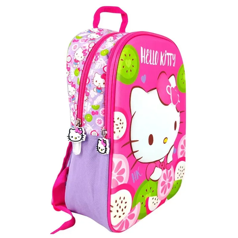 Scool Ranger Mochila A4 Lonchera Cartuchera Hello Kitty 3D2