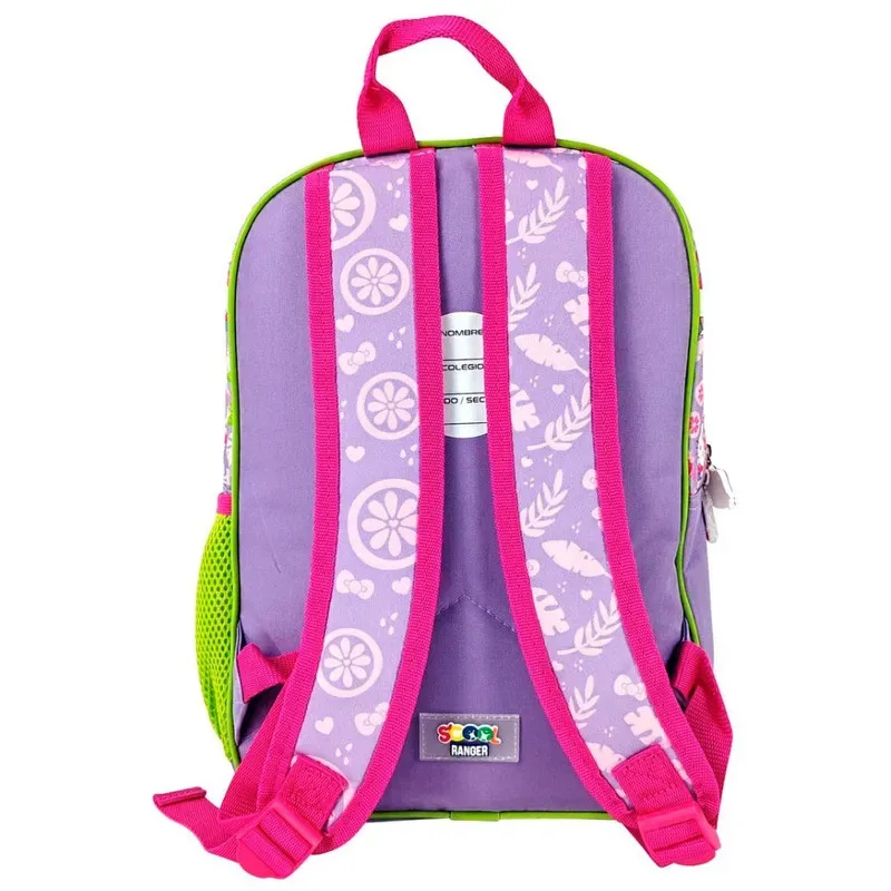 Scool Ranger Mochila A4 Lonchera Cartuchera Hello Kitty 3D3