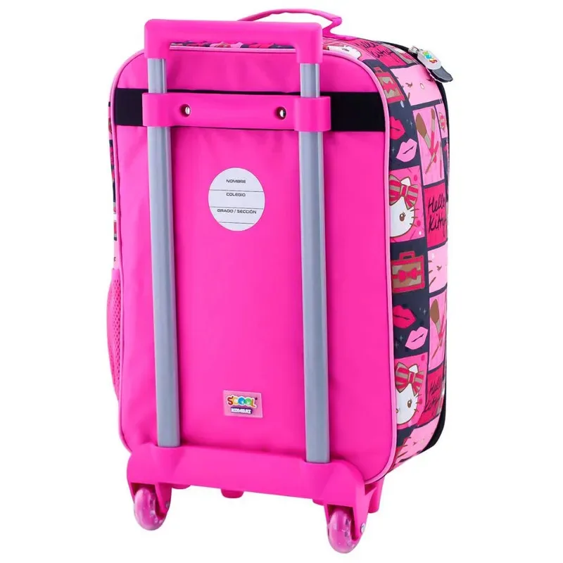 Set Scool Kombat Maleta Lonchera Cartuchera Hello Kitty5