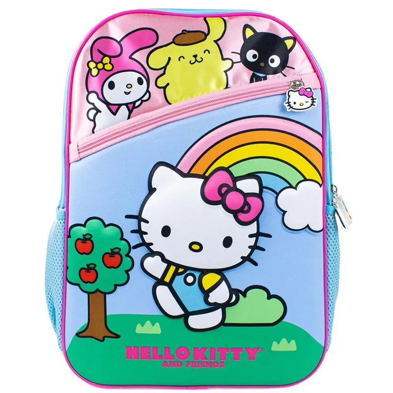 Scool Ranger Mochila Lonchera Cartuchera Hello Kitty Friend1