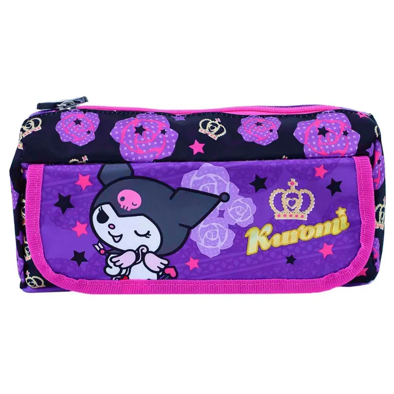 Set Scool Ranger Maleta Lonchera Cartuchera Kuromi 3D5