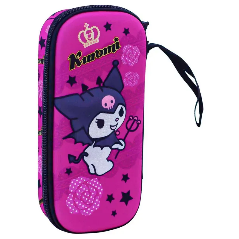 Set Scool Ranger Maleta Lonchera Cartuchera Kuromi Full 3D6