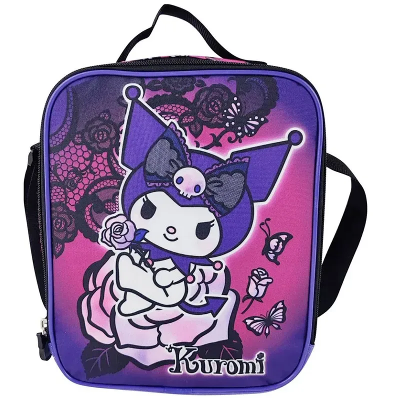 Set Scool Ranger Mochila Lonchera Cartuchera Kuromi 3D3