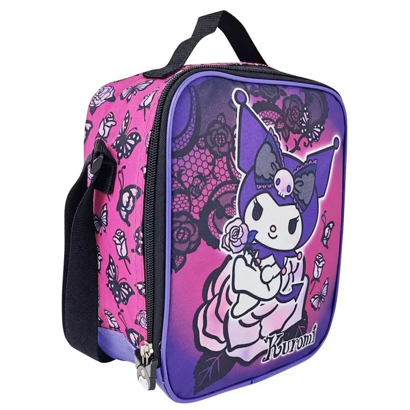 Set Scool Ranger Mochila Lonchera Cartuchera Kuromi 3D4