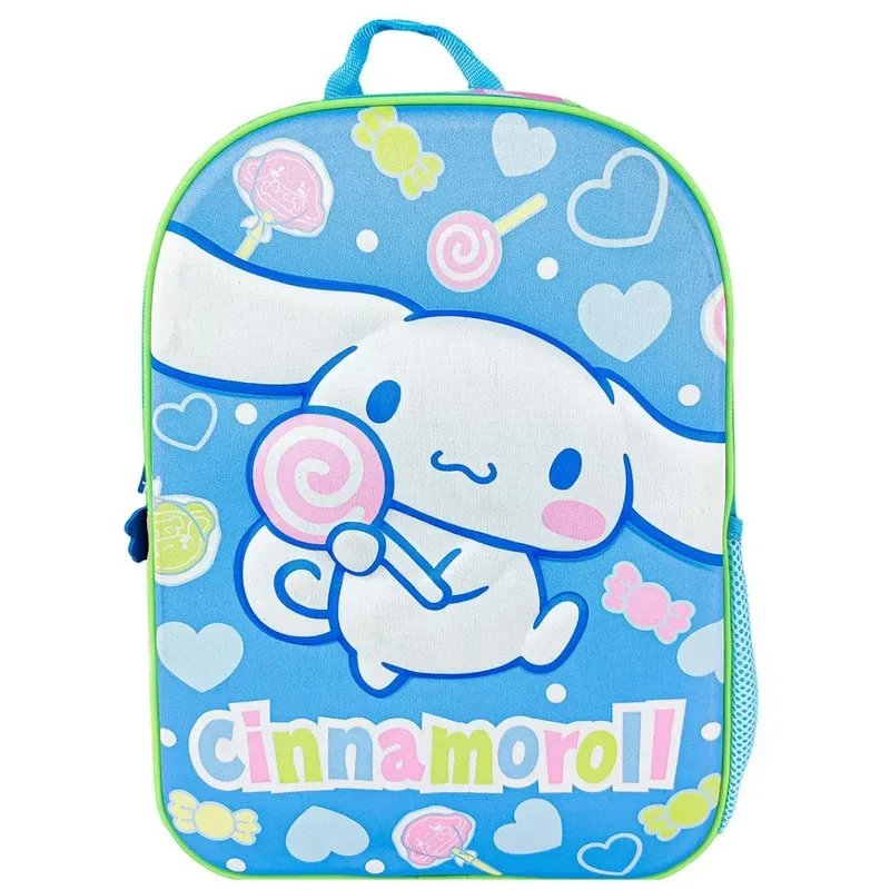 Set Scool Ranger Mochila Lonchera Cartuchera Cinnamoroll 3D1