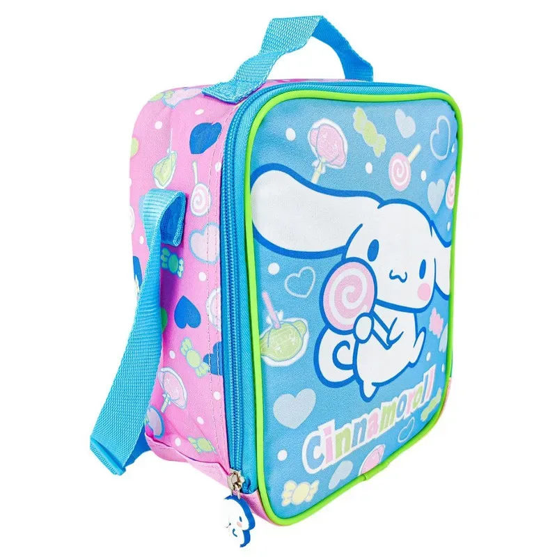 Set Scool Ranger Mochila Lonchera Cartuchera Cinnamoroll 3D4