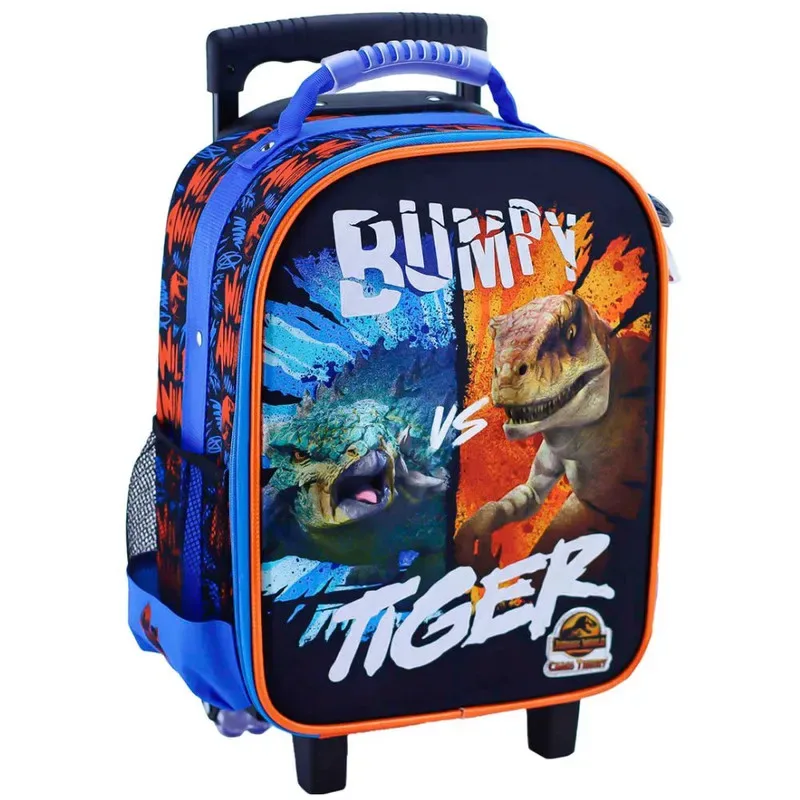Set Scool Magic Maleta Lonchera Cartuchera Jurassic 3D1