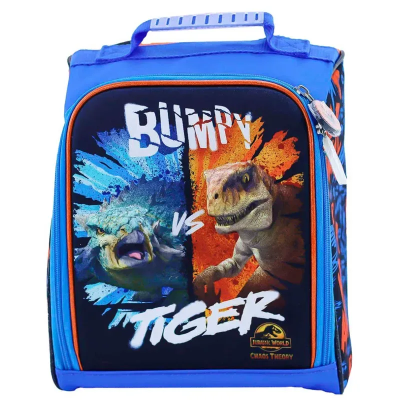 Set Scool Magic Maleta Lonchera Cartuchera Jurassic 3D3