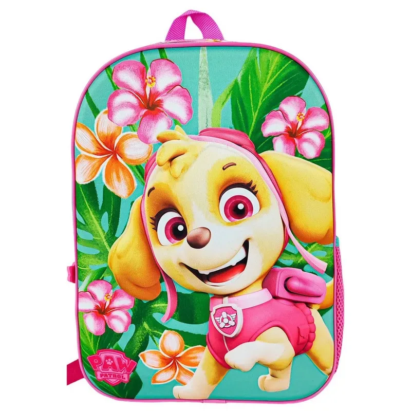 Set Scool Ranger Mochila Lonchera Cartuchera Paw Patrol 3D1