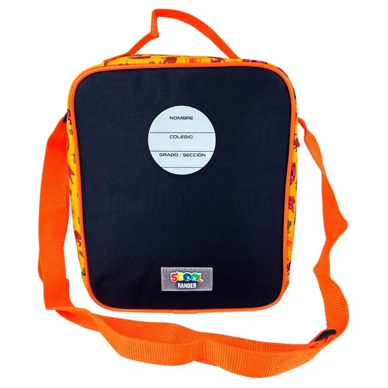 Set Scool Ranger Mochila A4 Lonchera Cartuchera Jurassic 3D4