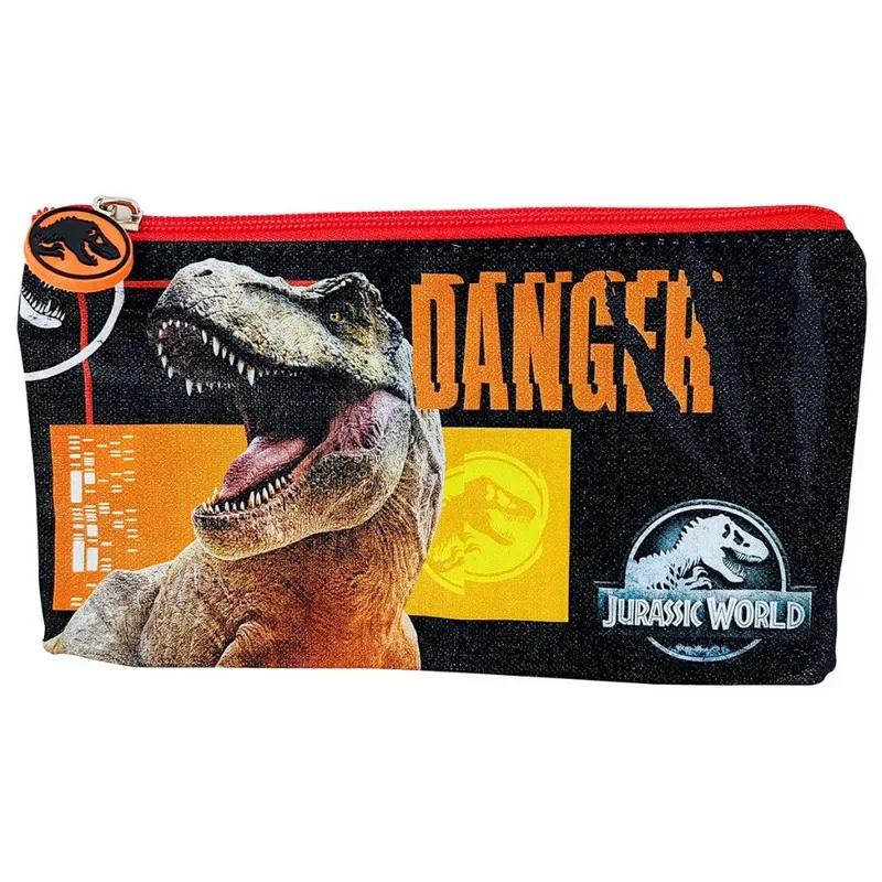 Scool Kombat Mochila Lonchera Cartuchera Jurassic Escarchado3