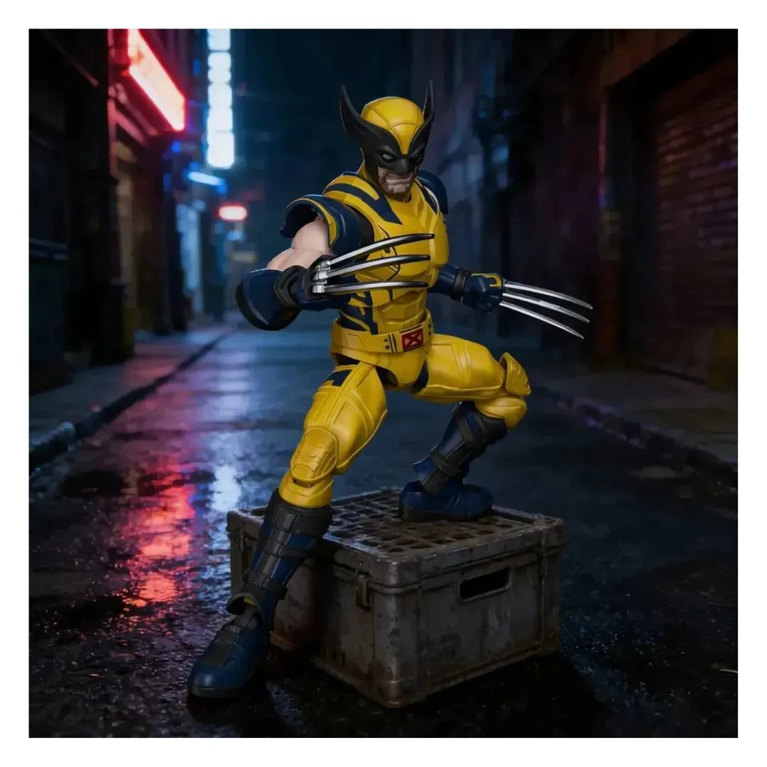 Wolverine Marvel Kit Figura de Acción Armable 101 pzas4