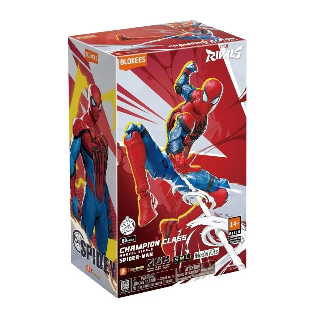 Blokees Marvel Spiderman 83 pzas Figura de Acción Coleccionable4