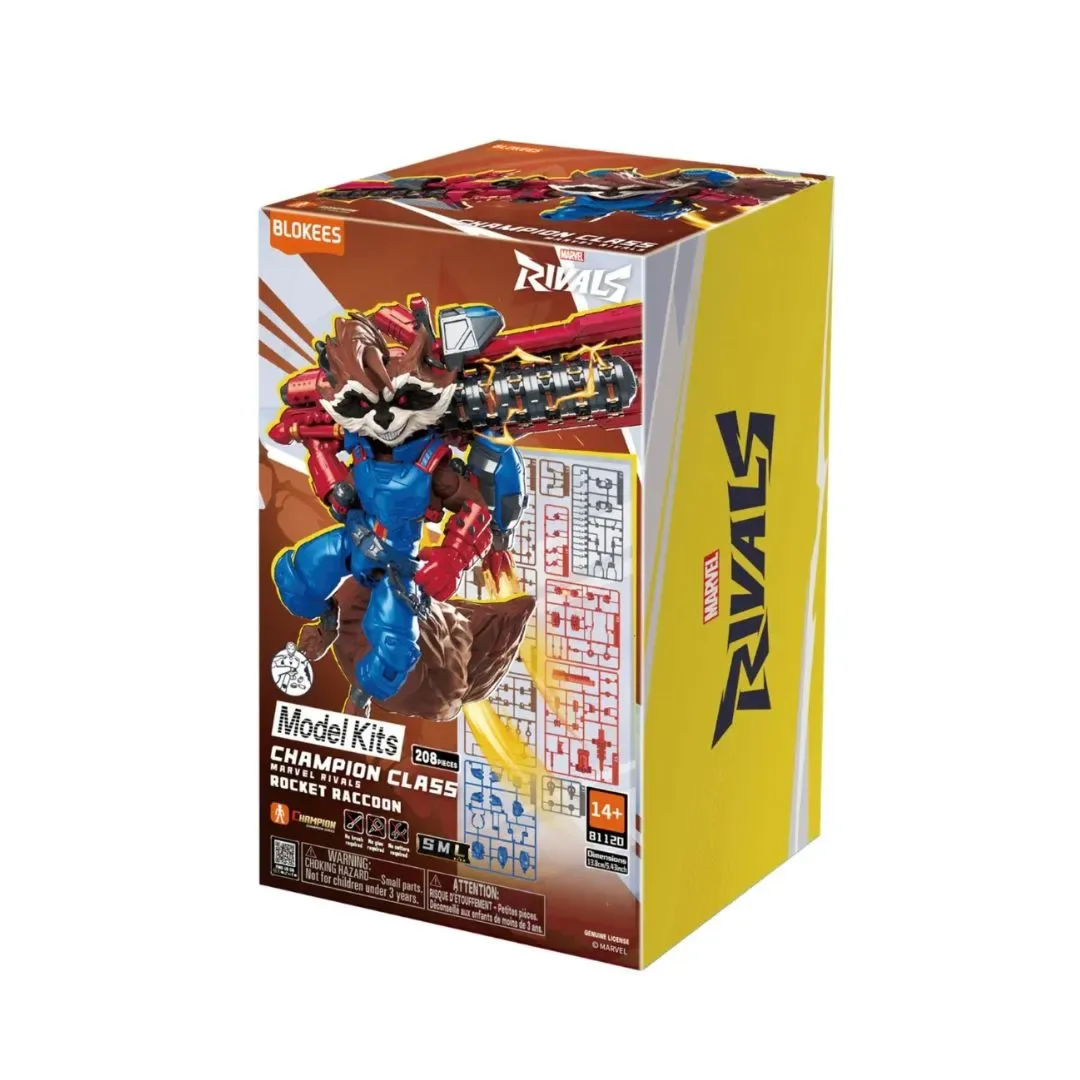 Blokees Marvel Rocket 208 pzas Figura de Acción Armable4
