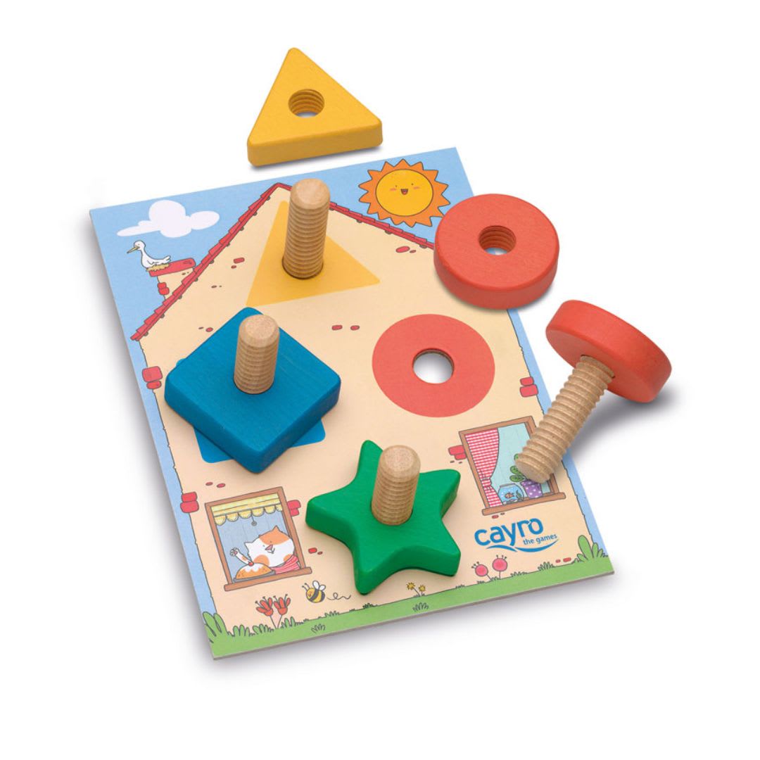 Juego Didáctico Tornillos y Tuercas -Cayro2