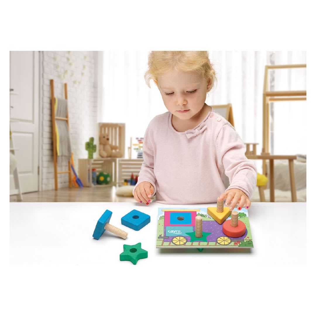Juego Didáctico Tornillos y Tuercas -Cayro4