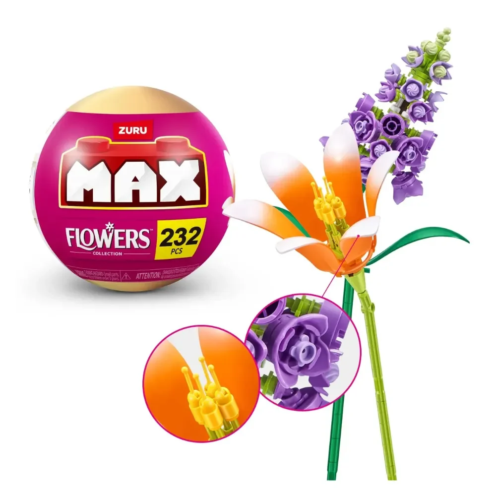 Max Capsula Sorpresa Colección De Flores Surtido2
