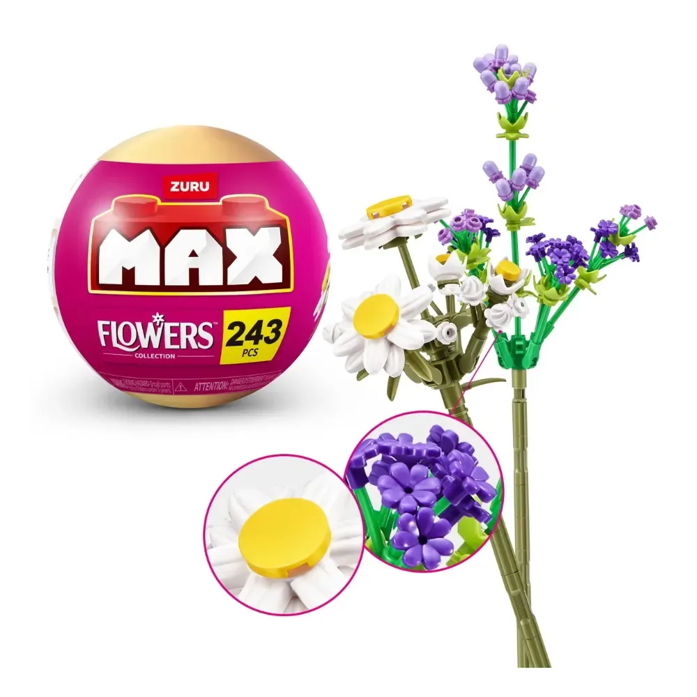 Max Capsula Sorpresa Colección De Flores Surtido3