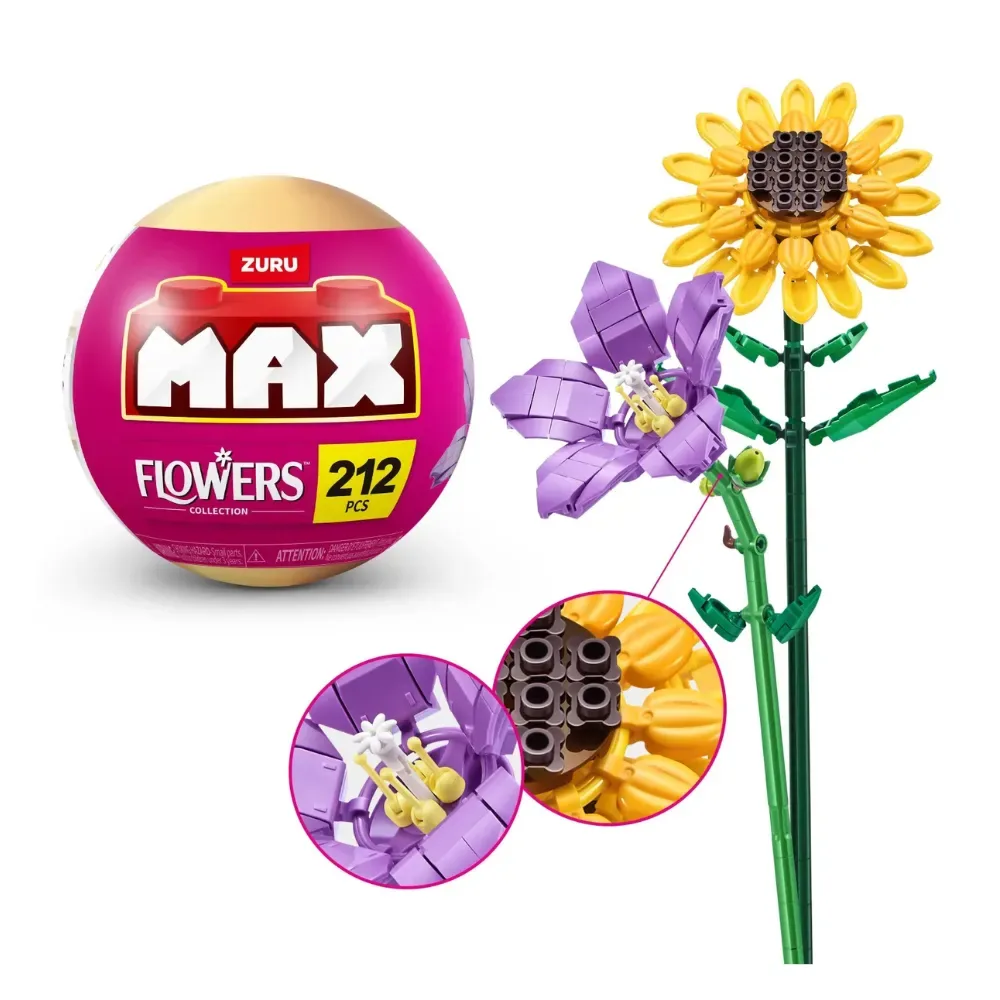 Max Capsula Sorpresa Colección De Flores Surtido4