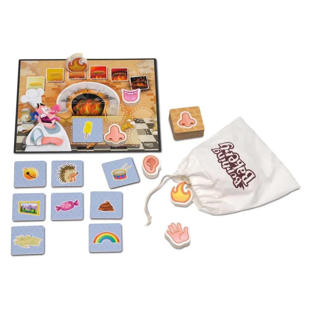 Juego Cooperativo Sensorial 5 sentidos Burning Bakery - Cayro1