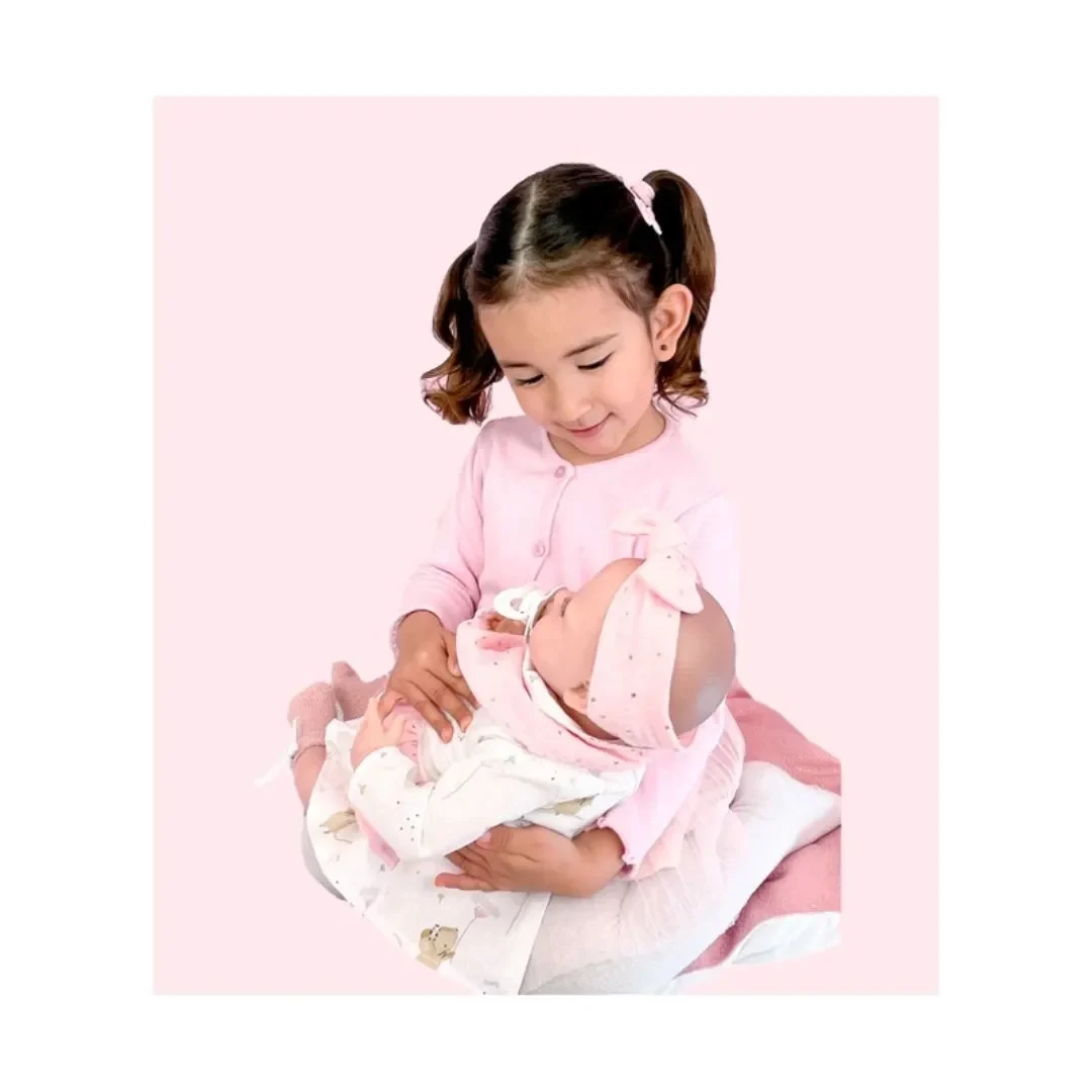 Muñeca Reborn Berjuan 50 cm Interactiva con Llanto1