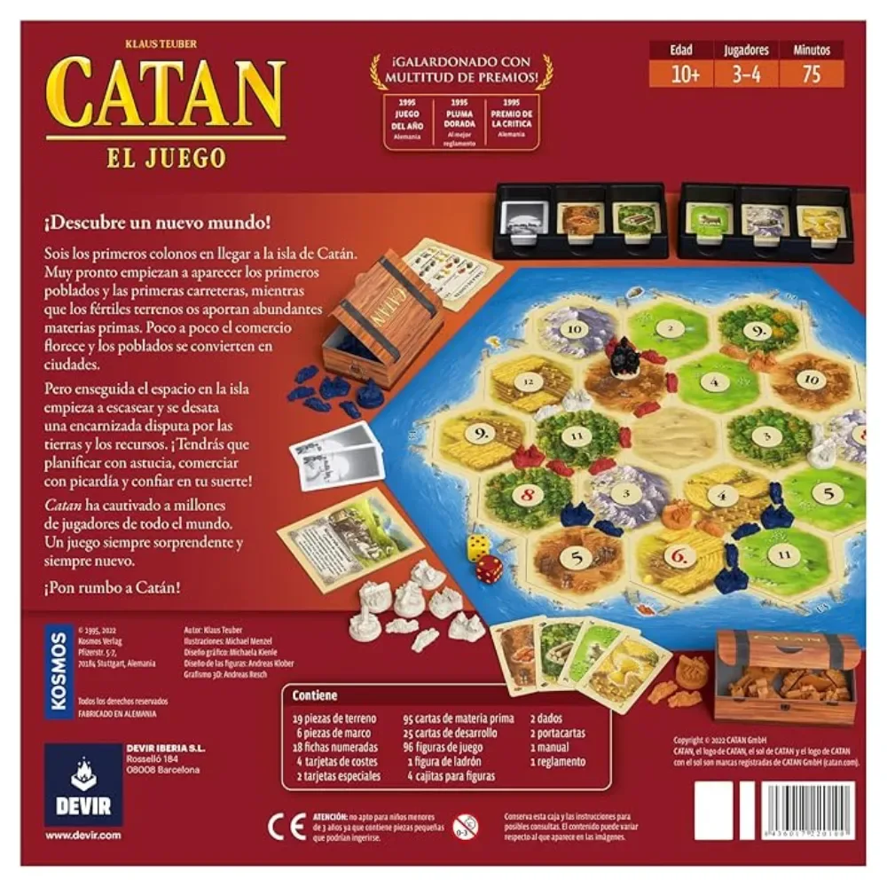 Devir Juego De Mesa Catan2