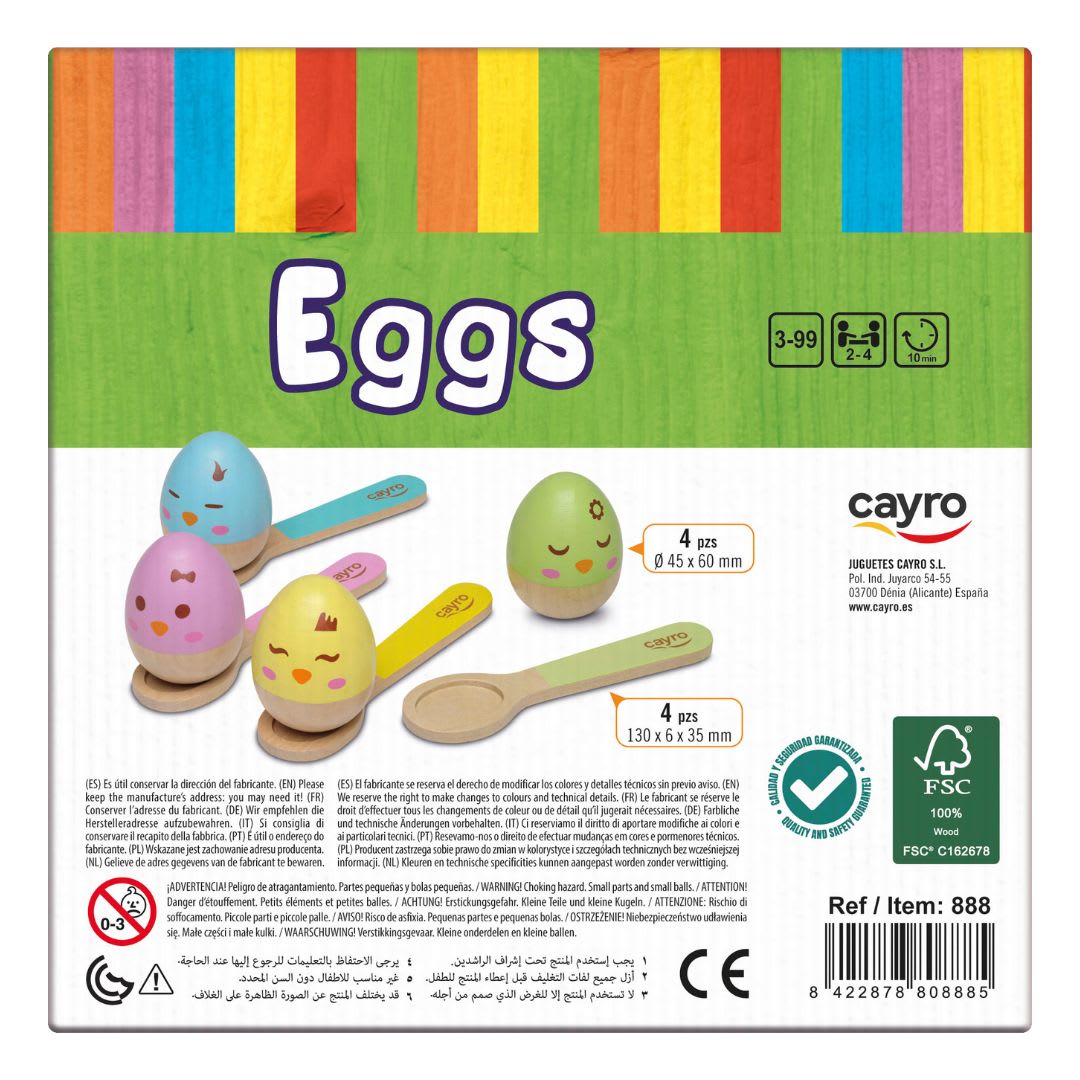 Juego de Destreza EGGS - Cayro4