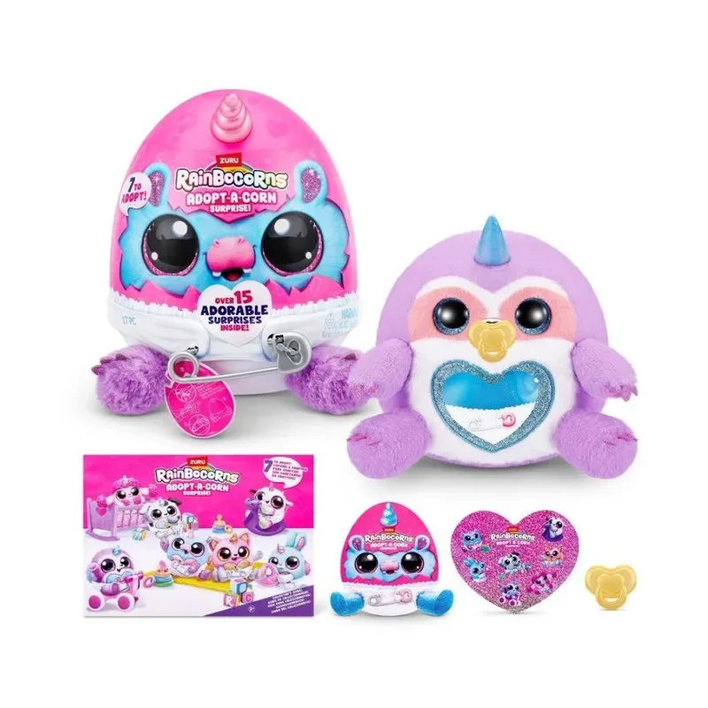 Rainbocorns Peluche Animal Bebé Sorpresa Surtido1