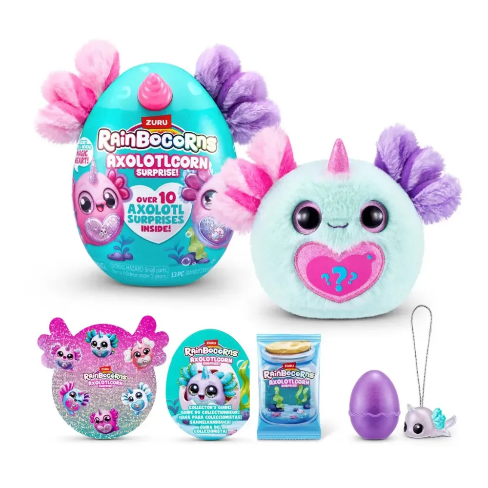Rainbocorns Peluche Ajolote Sorpresa Surtido1