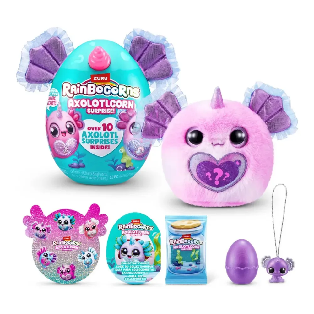 Rainbocorns Peluche Ajolote Sorpresa Surtido3
