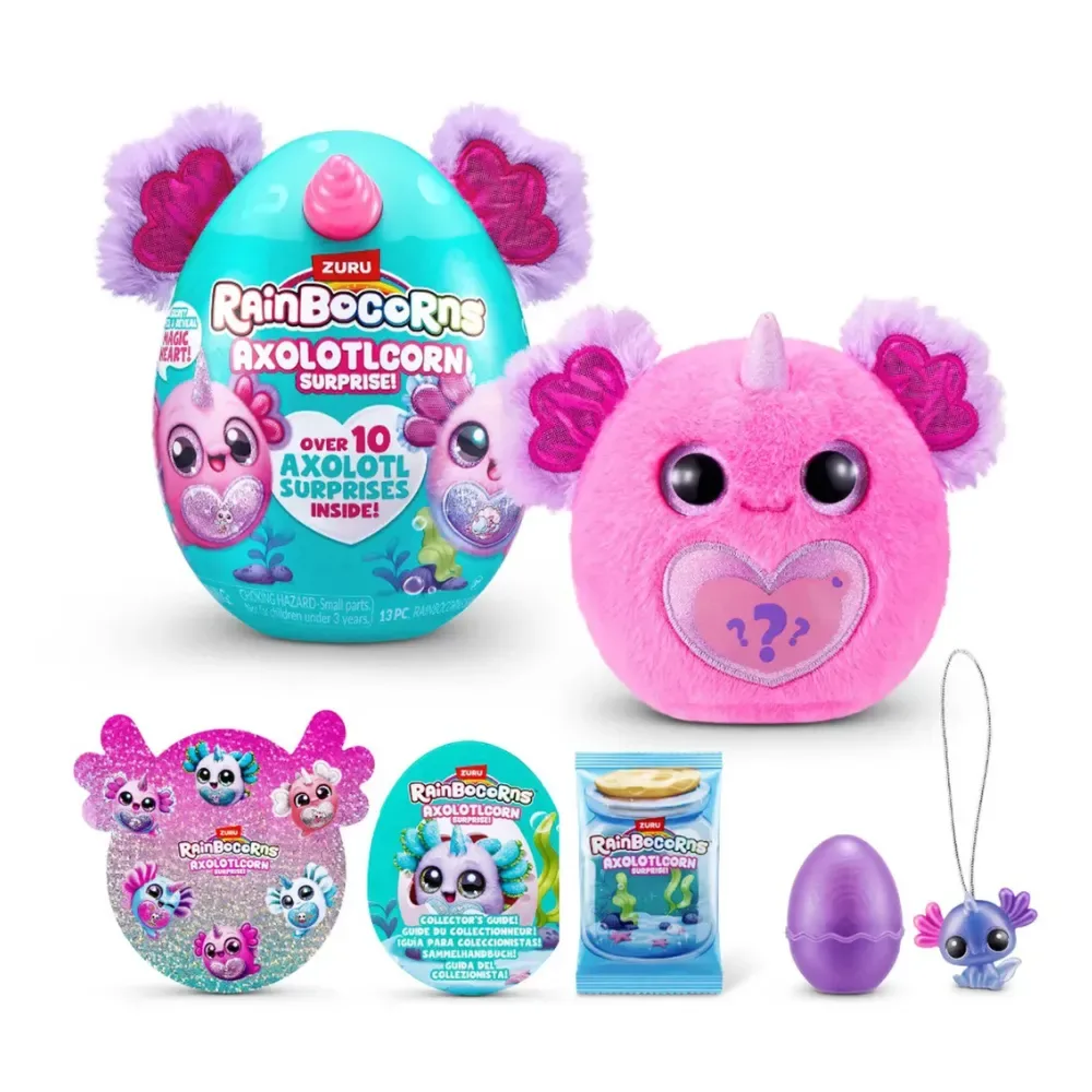 Rainbocorns Peluche Ajolote Sorpresa Surtido4