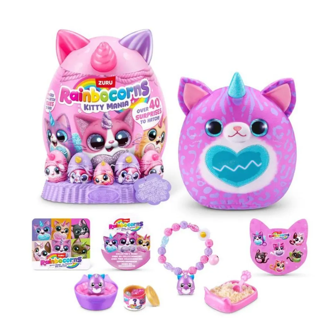 Rainbocorns Peluche Sorpresa Kitty Mania Surtido3