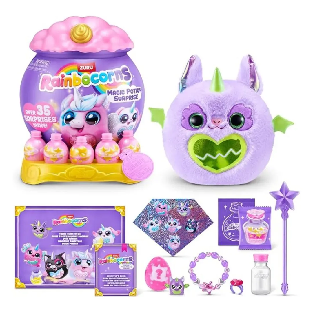 Rainbocorns Caldero Magico Peluche con poción mágica Sorpresa1