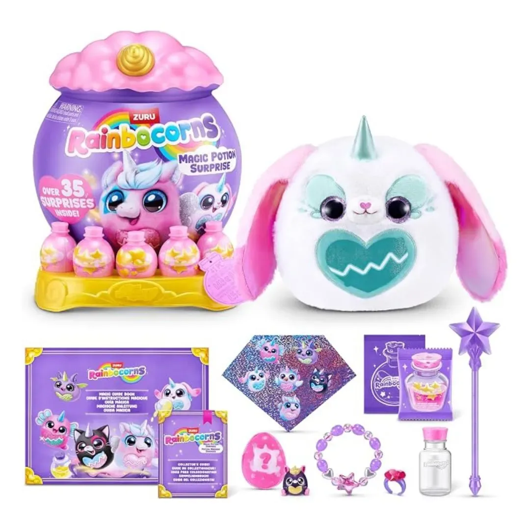 Rainbocorns Caldero Magico Peluche con poción mágica Sorpresa2