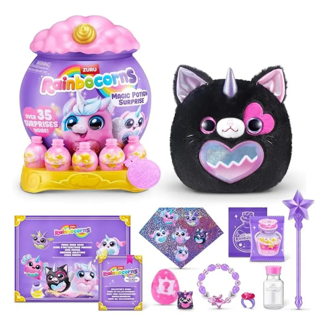 Rainbocorns Caldero Magico Peluche con poción mágica Sorpresa3