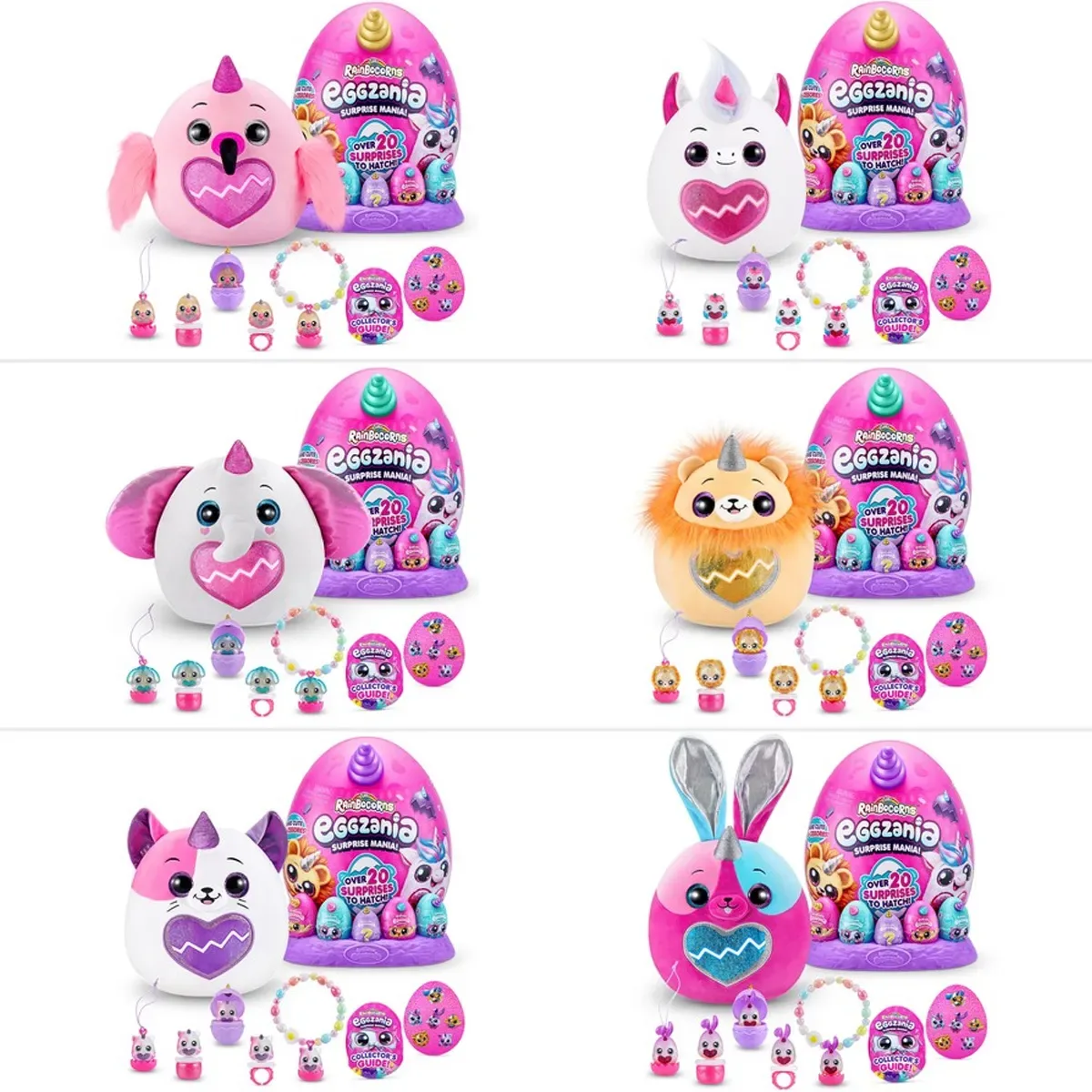 Huevo Sorpresa Eggzania Rainbocorn3