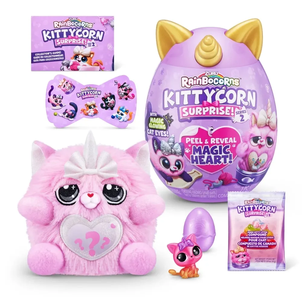 Rainbocorns Peluche Gato Sorpresa 20 cm Surtido1