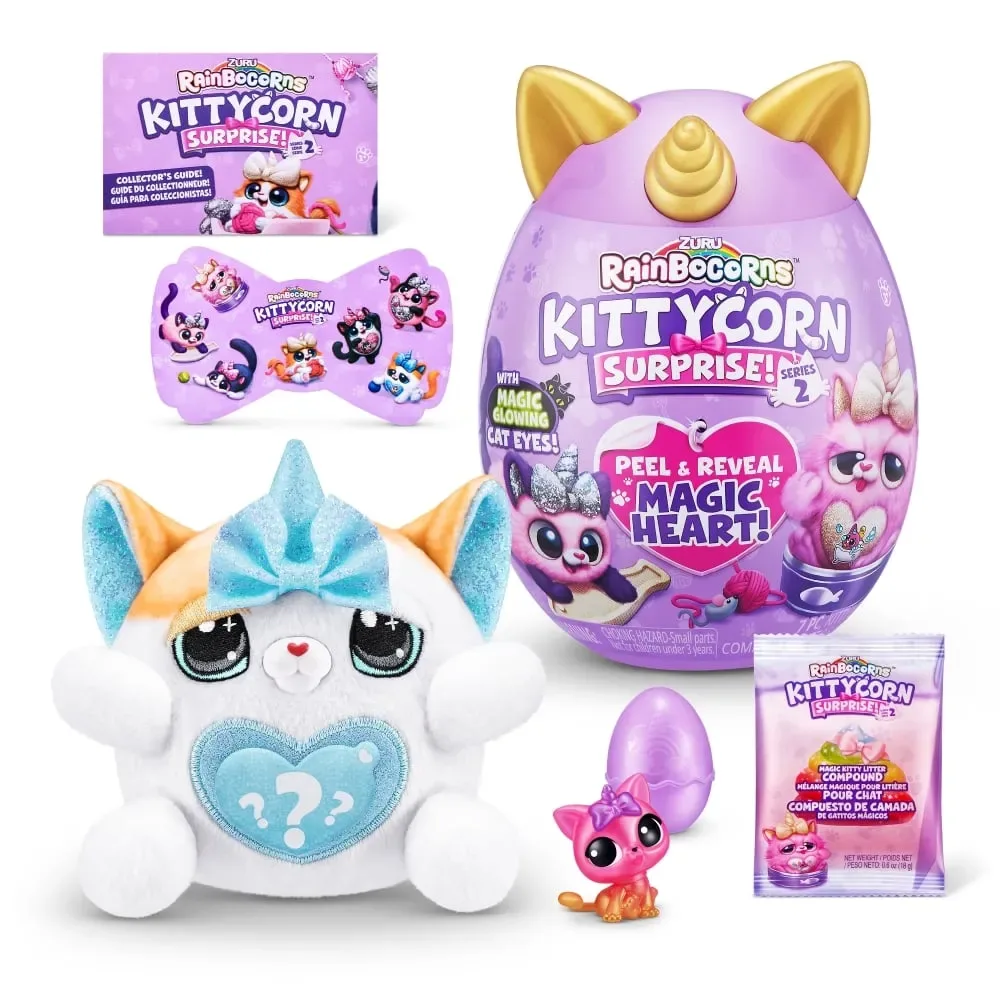Rainbocorns Peluche Gato Sorpresa 20 cm Surtido2