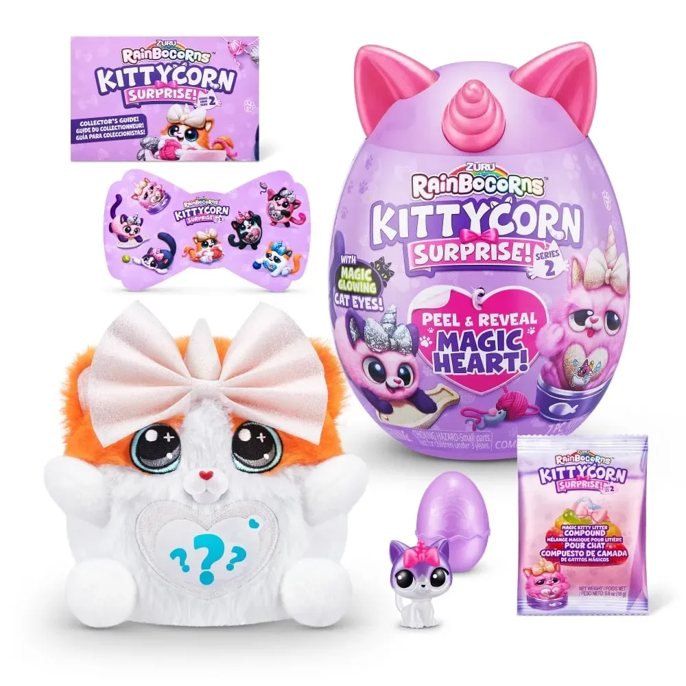 Rainbocorns Peluche Gato Sorpresa 20 cm Surtido5