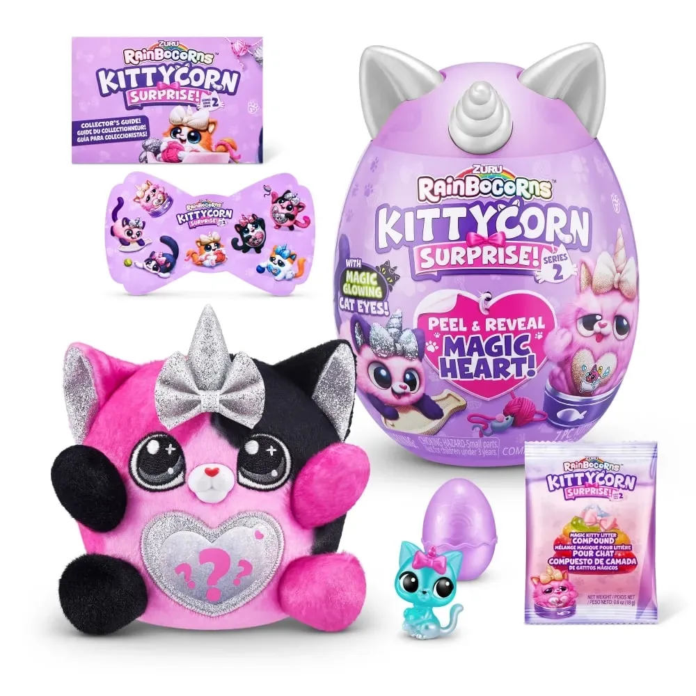 Rainbocorns Peluche Gato Sorpresa 20 cm Surtido6
